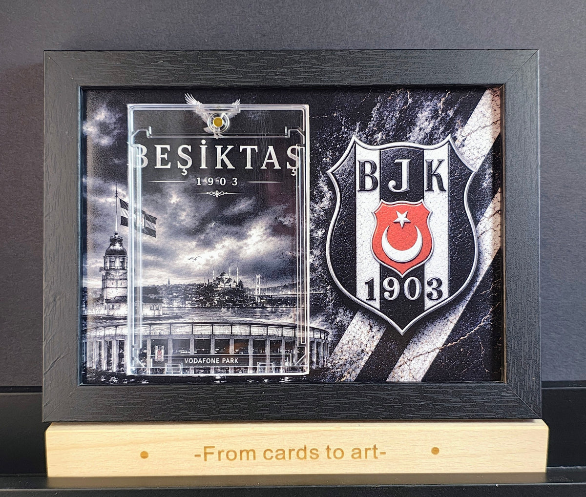 Beşiktaş / Vodafone Park – eksklusiv samlekortramme med MagCase