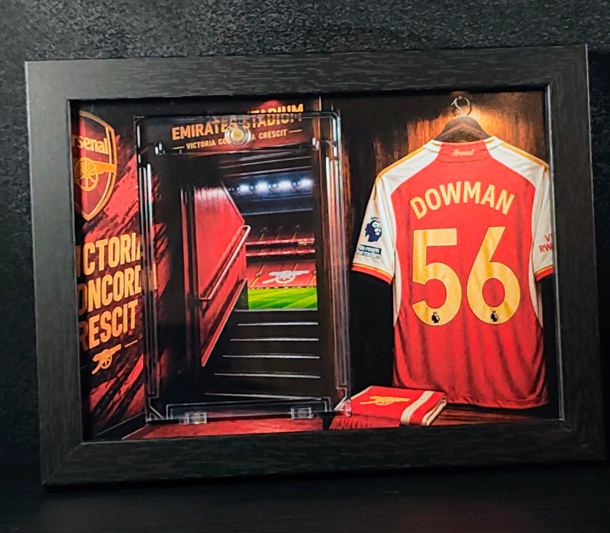 Max Dowman / Arsenal – eksklusiv samlekortramme med MagCase