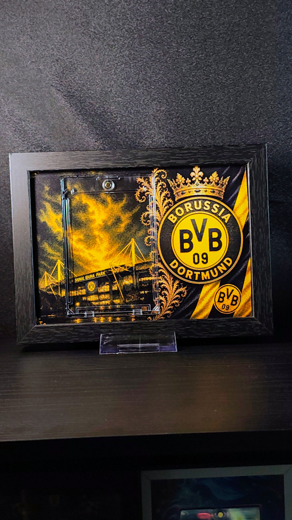🖤💛 BORUSSIA DORTMUND – EKSKLUSIV RAMME TIL SAMLEKORT 💛🖤