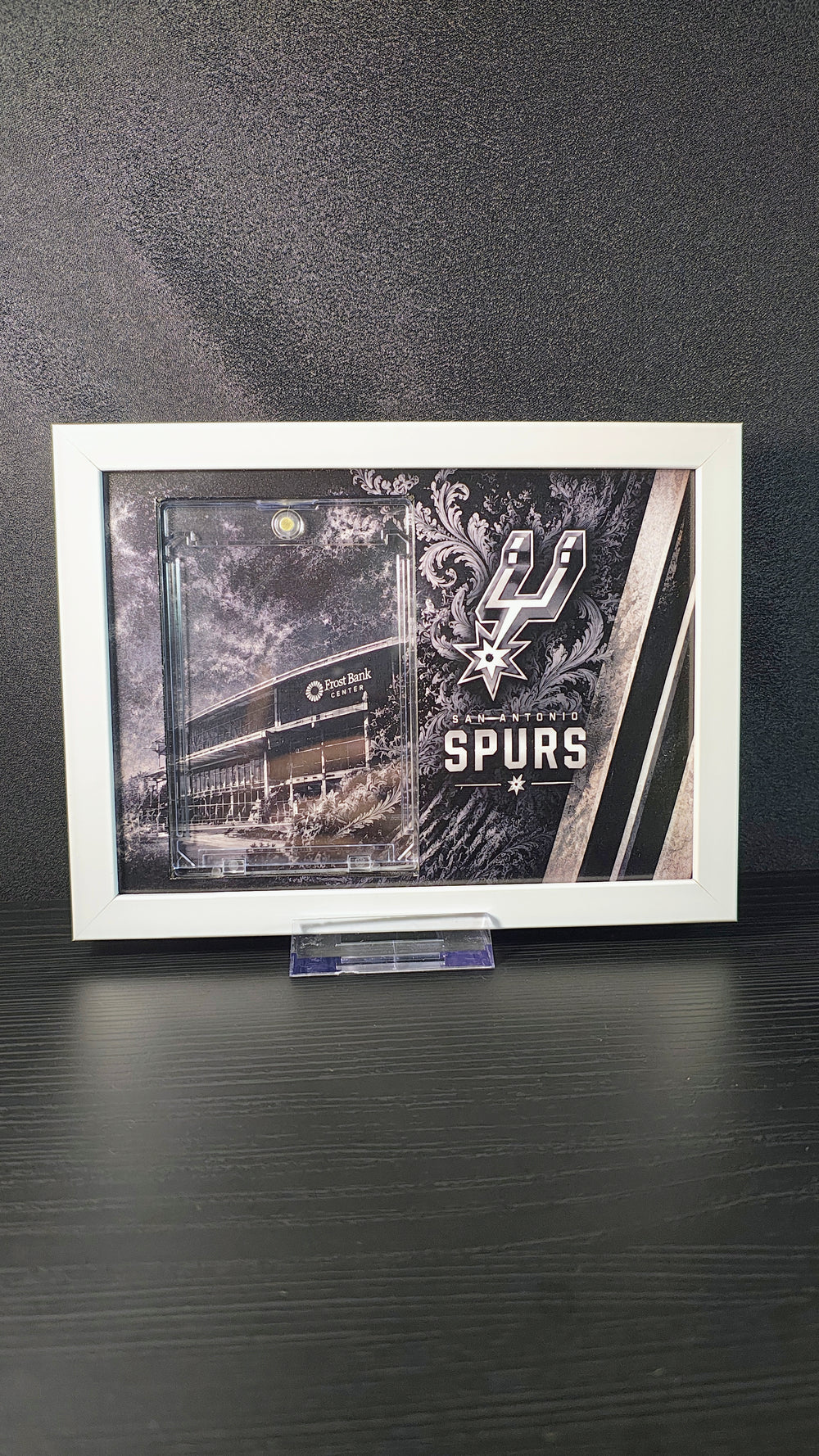🏀⚫ SAN ANTONIO SPURS – LIGGENDE RAMME TIL NBA-KORT ⚪🏀