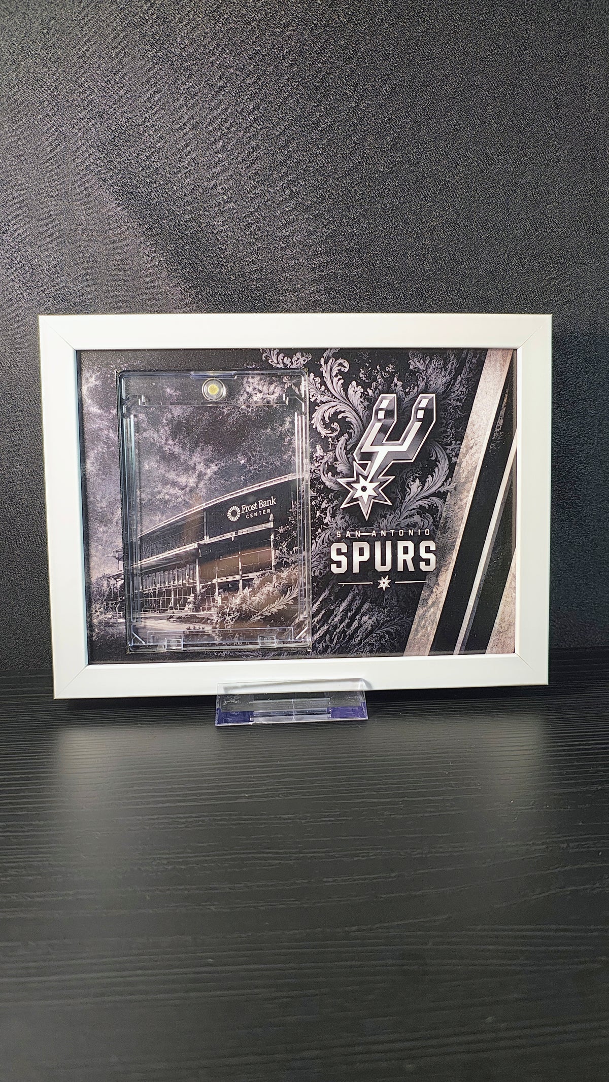 🏀⚫ SAN ANTONIO SPURS – LIGGENDE RAMME TIL NBA-KORT ⚪🏀