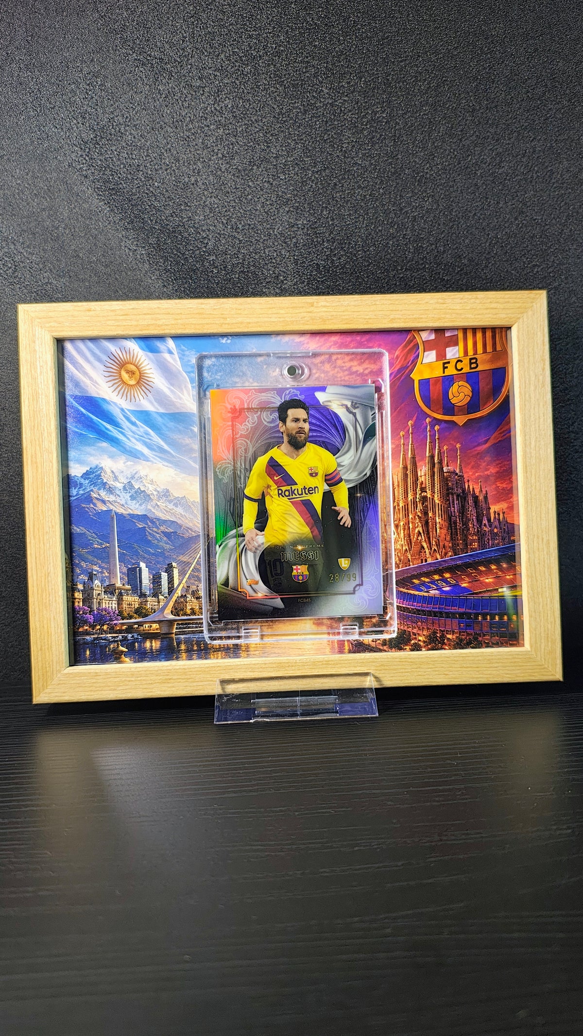 🇦🇷🔵🔴 LIONEL MESSI 28/99 – EKSKLUSIV BARCELONA-RAMME 🔴🔵🇦🇷