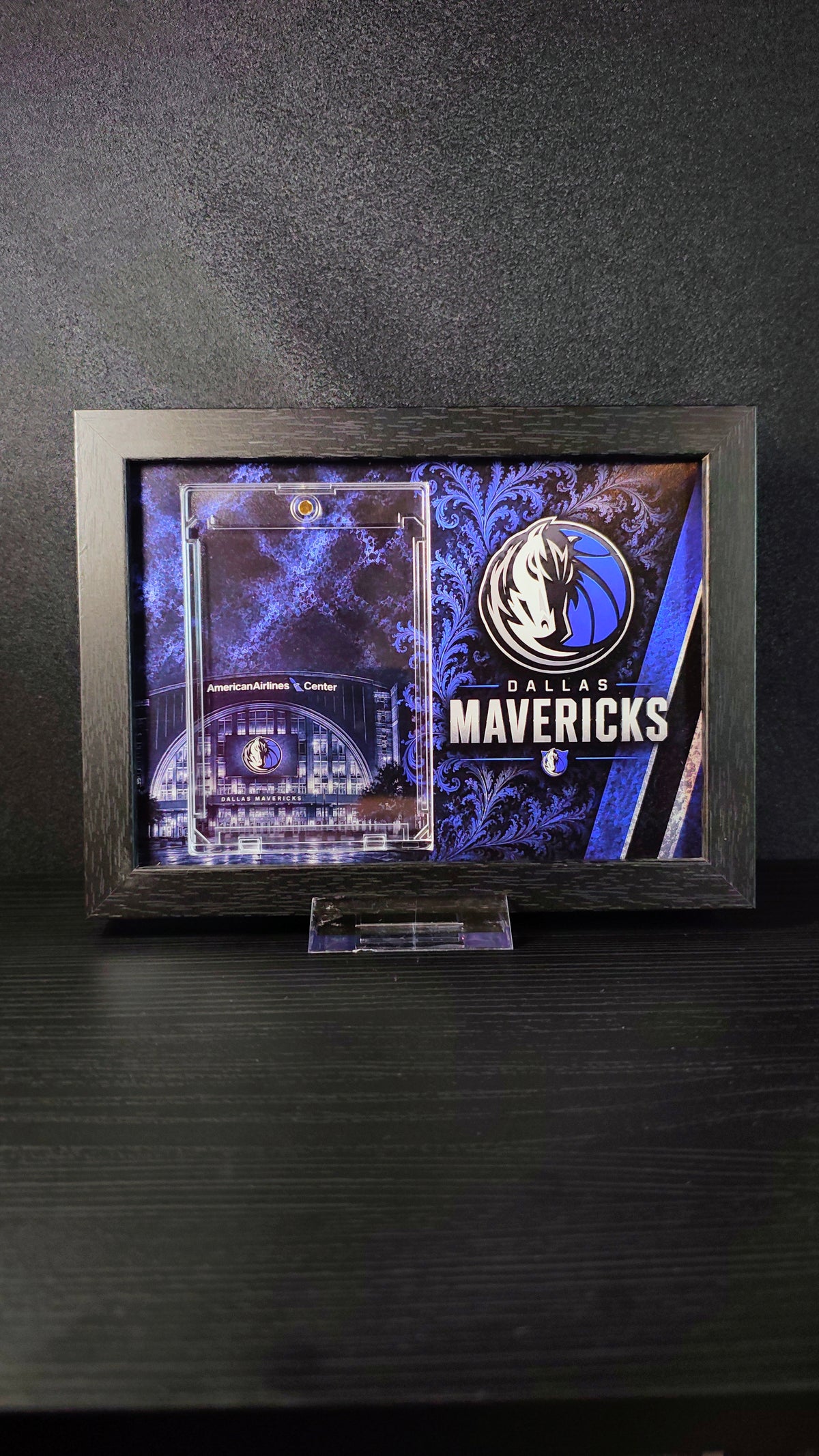 Dallas Mavericks samlekortramme – eksklusivt NBA-design 🏀💙