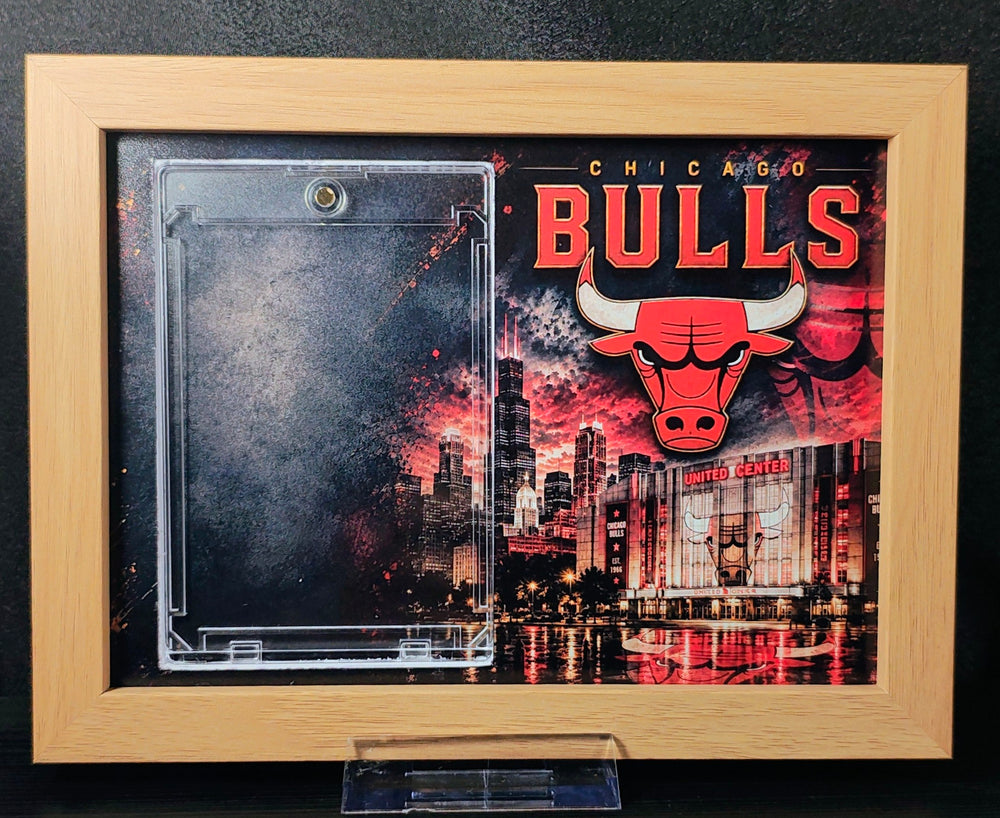 Chicago Bulls samlekortramme – United Center | NBA 🐂🏀 Eik