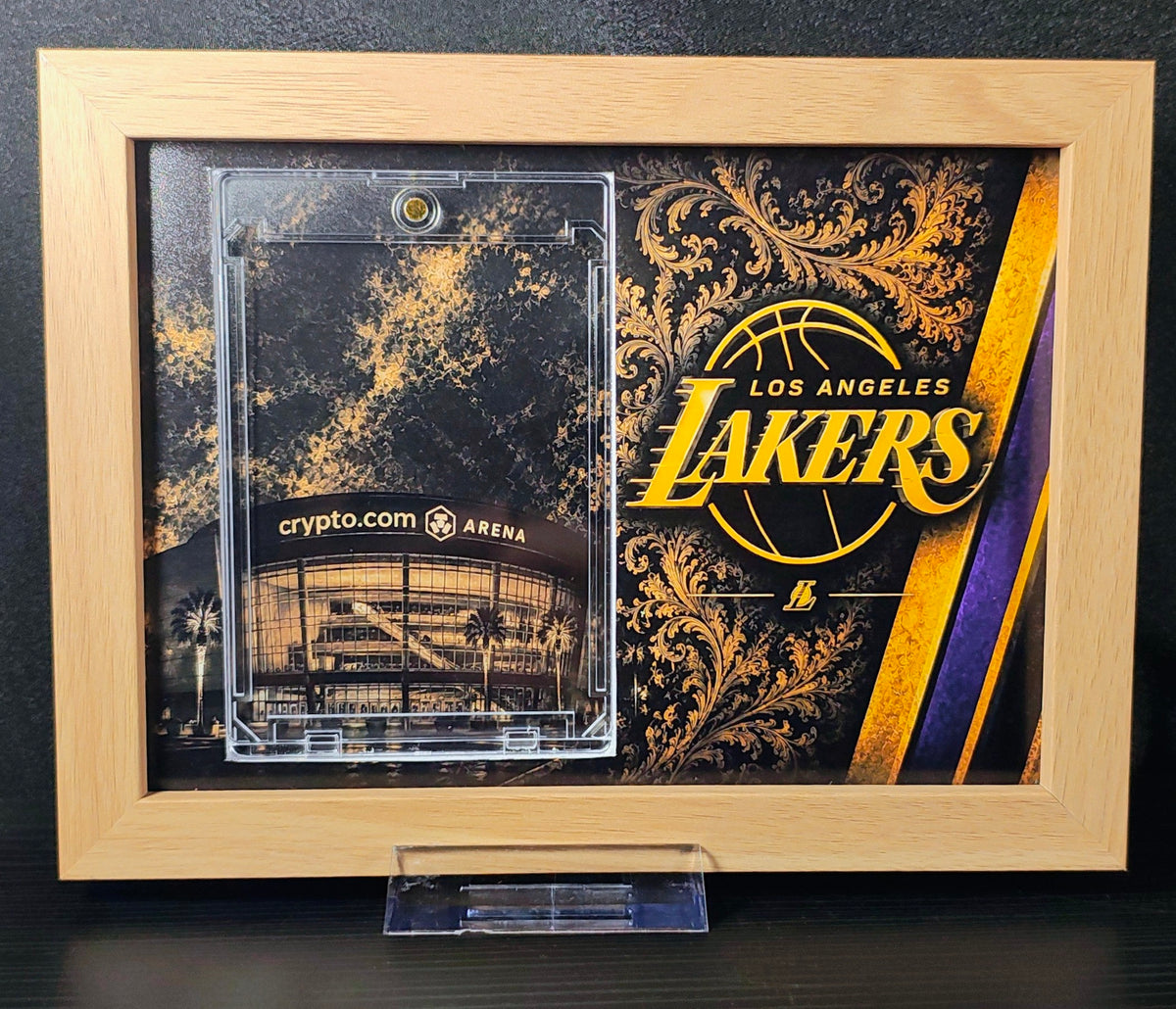 Los Angeles Lakers samlekortramme – eksklusivt NBA-design 🟣🟡🏀