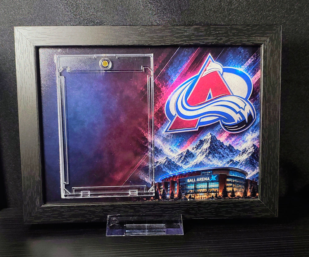 Colorado Avalanche samlekortramme – Ball Arena | NHL 🏒❄️