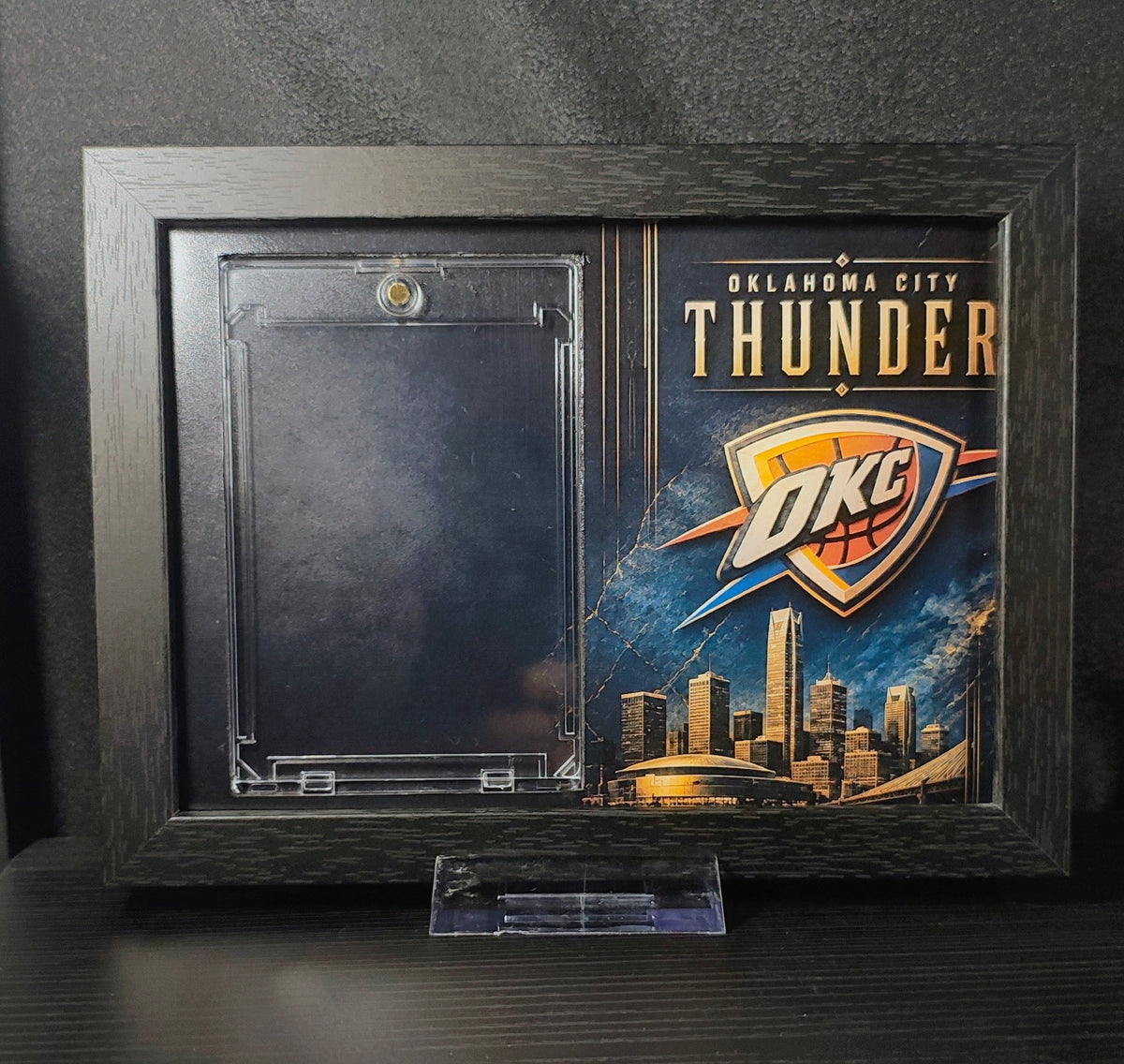 Oklahoma City Thunder samlekortramme – eksklusivt NBA-design ⚡🏀