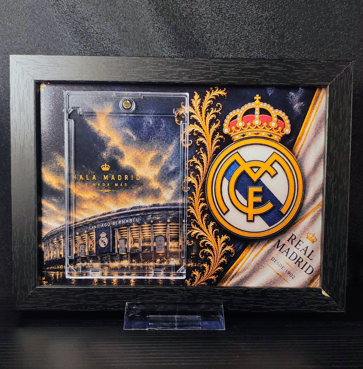 Real Madrid samlekortramme – Santiago Bernabéu | Hala Madrid 👑⚽